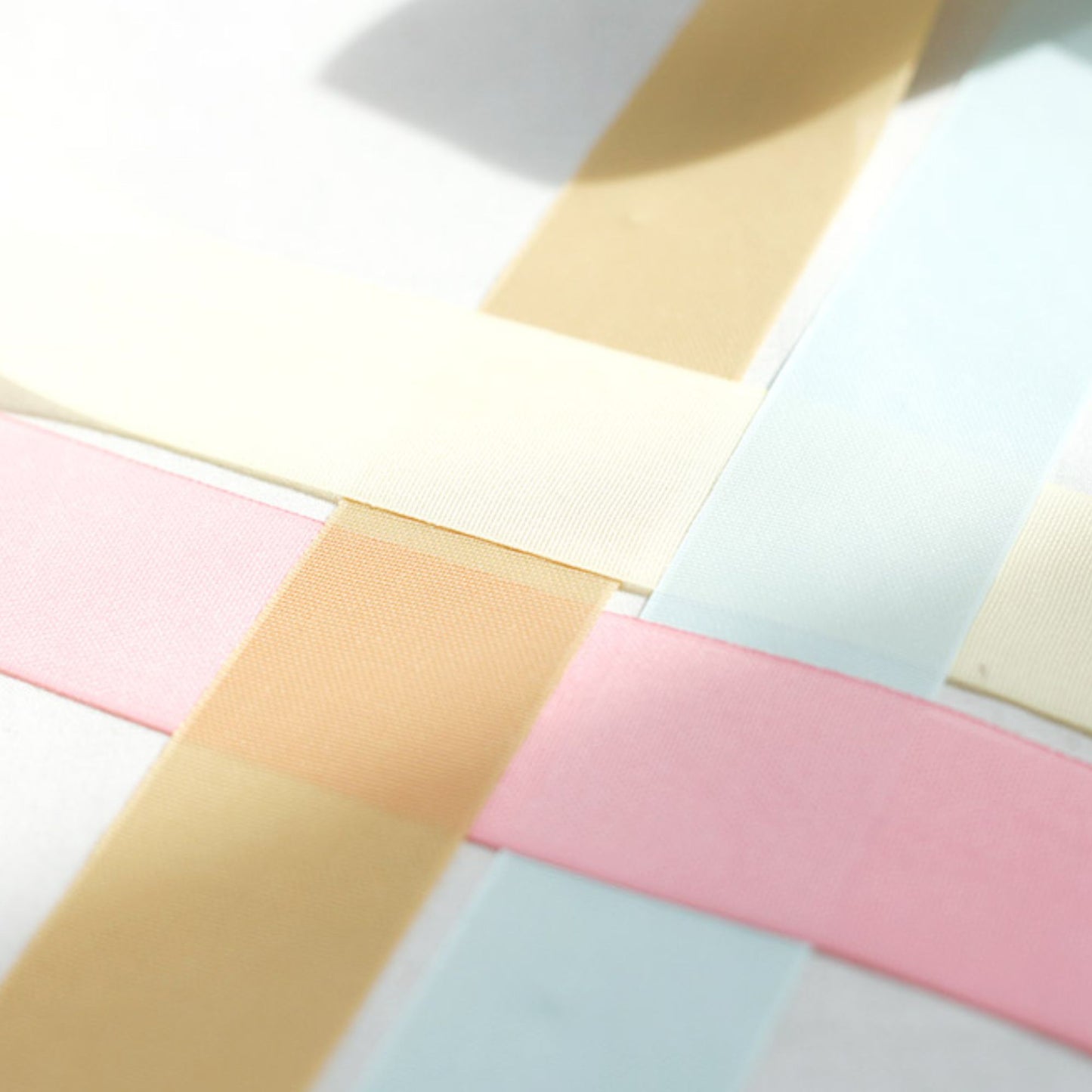 Multiple Colors Organdy Ribbon 0.98/1.57inch (2.5cm/4cm) x 2Yards