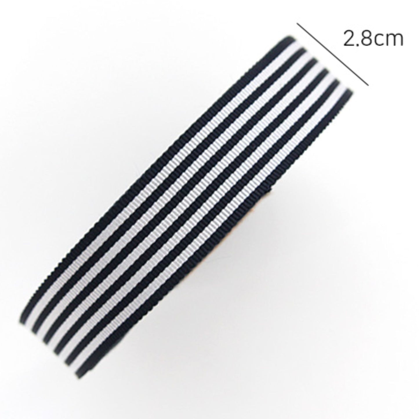 6-Stripe Ribbon 1.1inch(2.8cm)x 5/10Yards