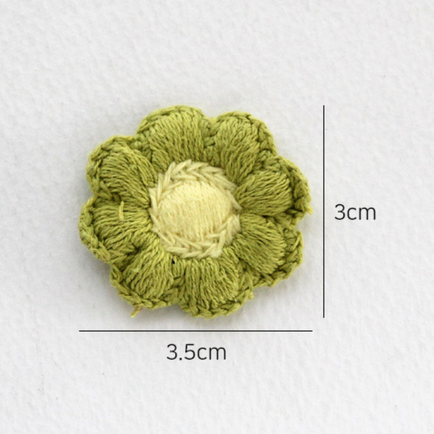 5pcs Blossom Embroidered Embellishments[P307]