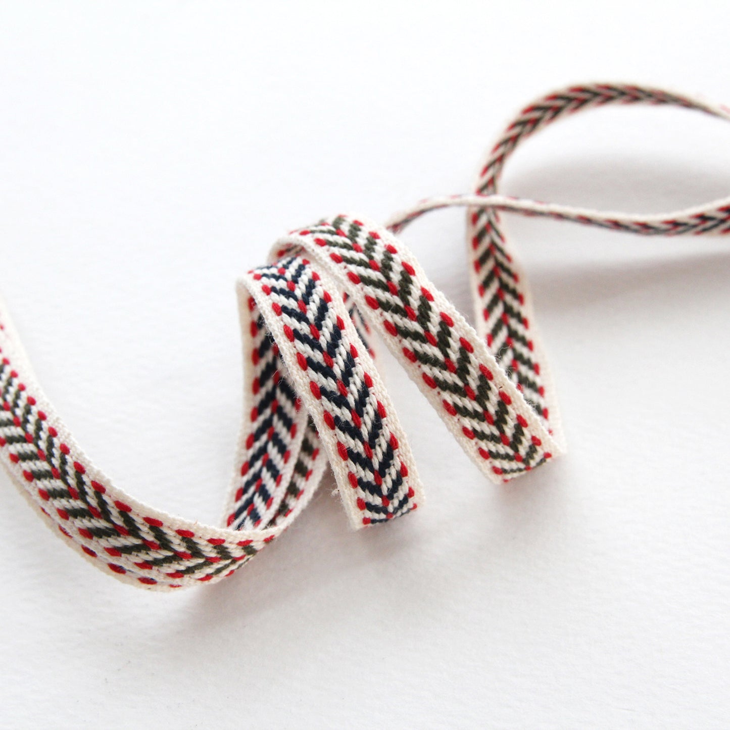 Jacquard Ribbon Woven Trim Ribbon 0.39inch (1cm) x 2/5/10Yards