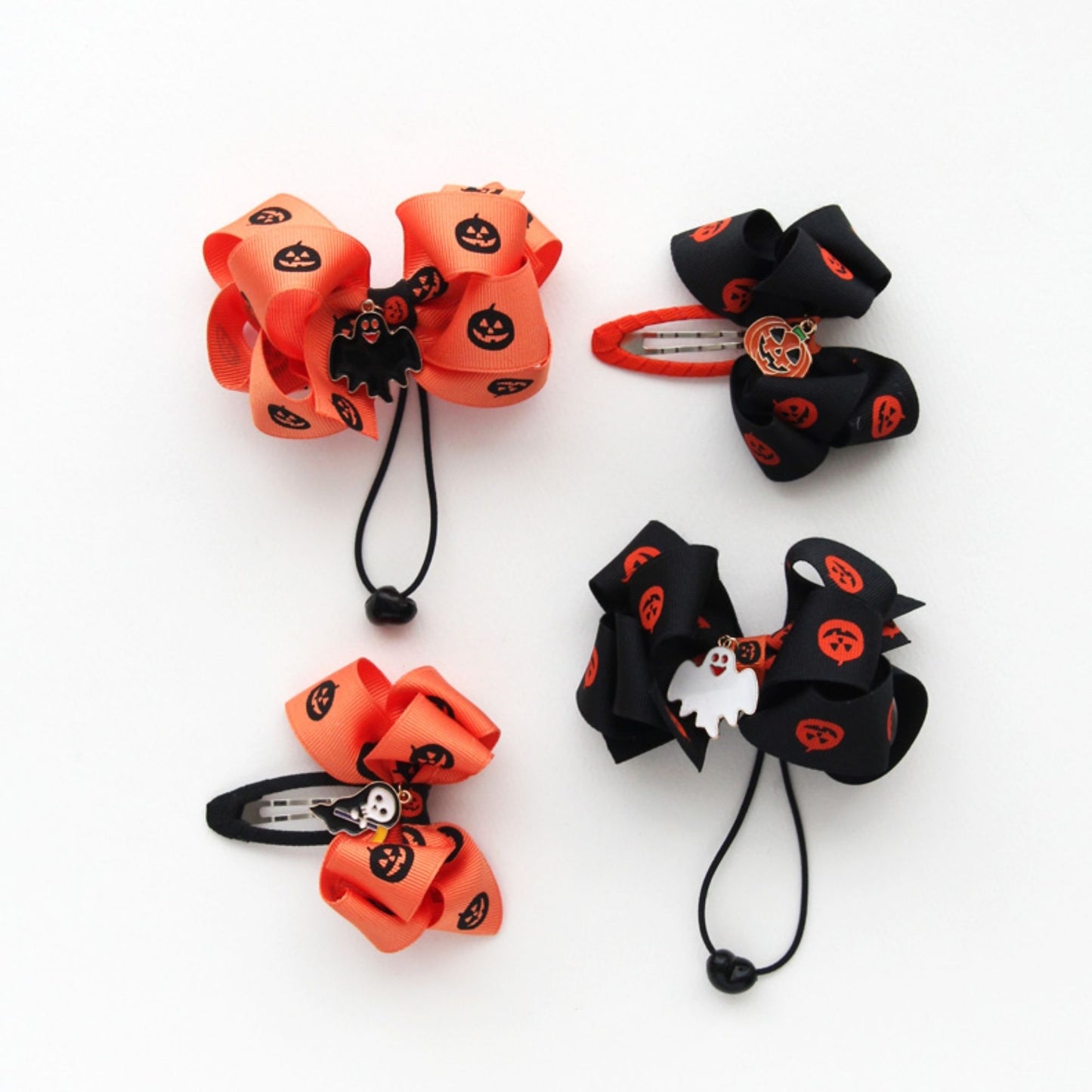 Halloween Girls' Hair Tie&Hair Snap Clip