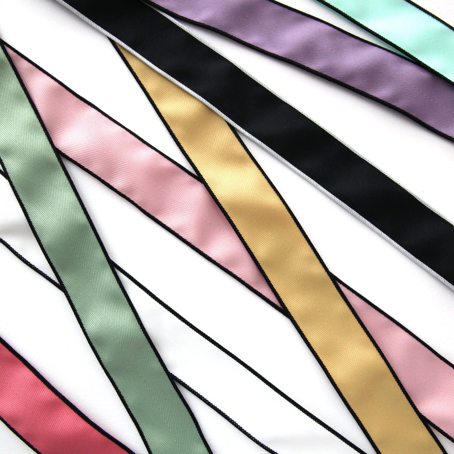 Herringbone Ribbon with Wired Edges 1.5inch (3.8cm) x 2/5/10Yards