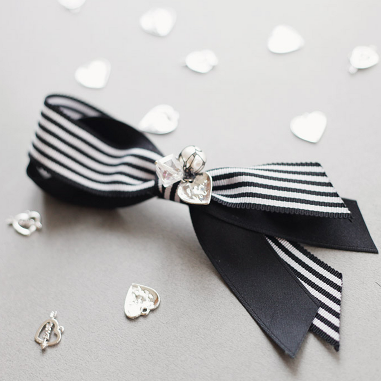 6-Stripe Ribbon 1.1inch(2.8cm)x 5/10Yards