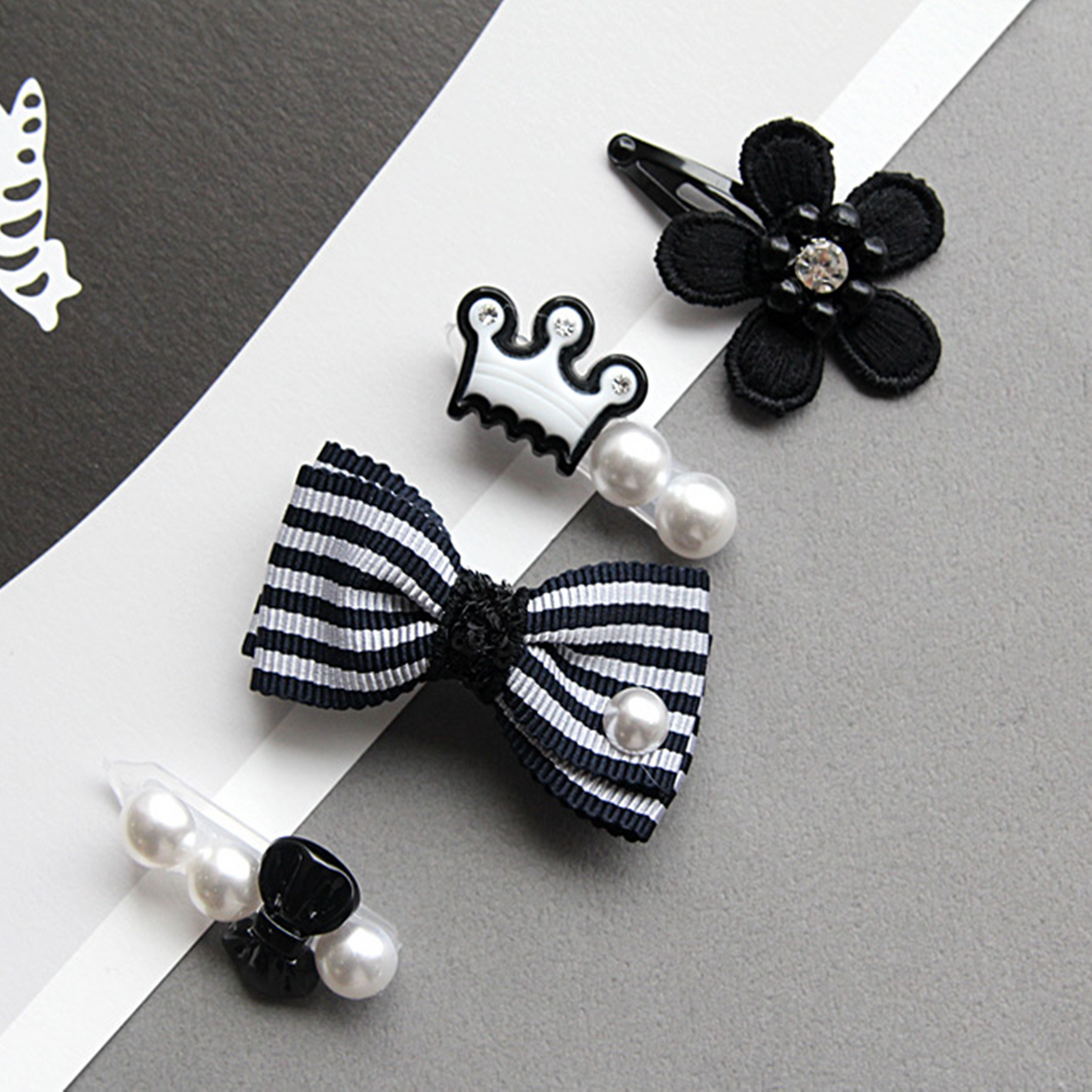 6-Stripe Ribbon 1.1inch(2.8cm)x 5/10Yards