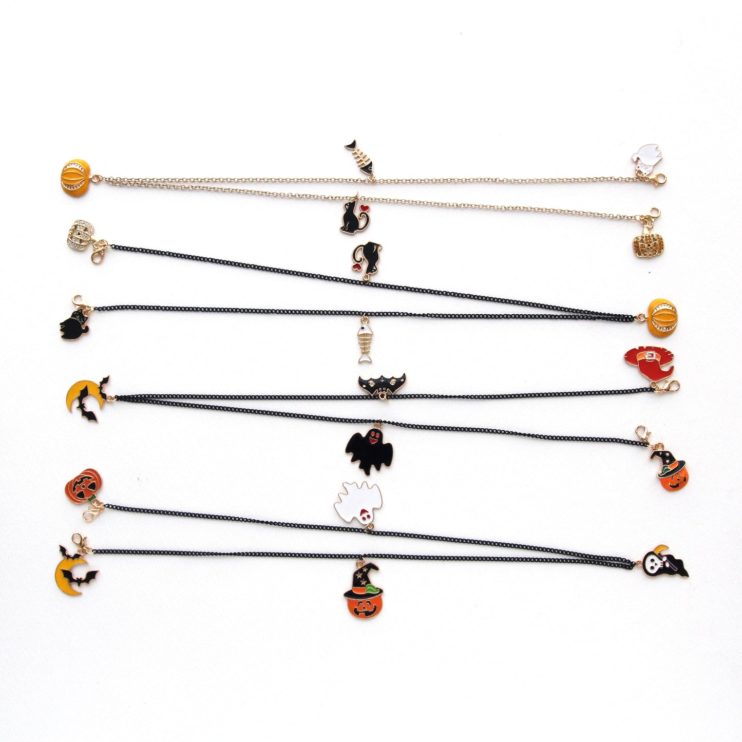 Yellow Pumpkin Charms 4/10/30pcs