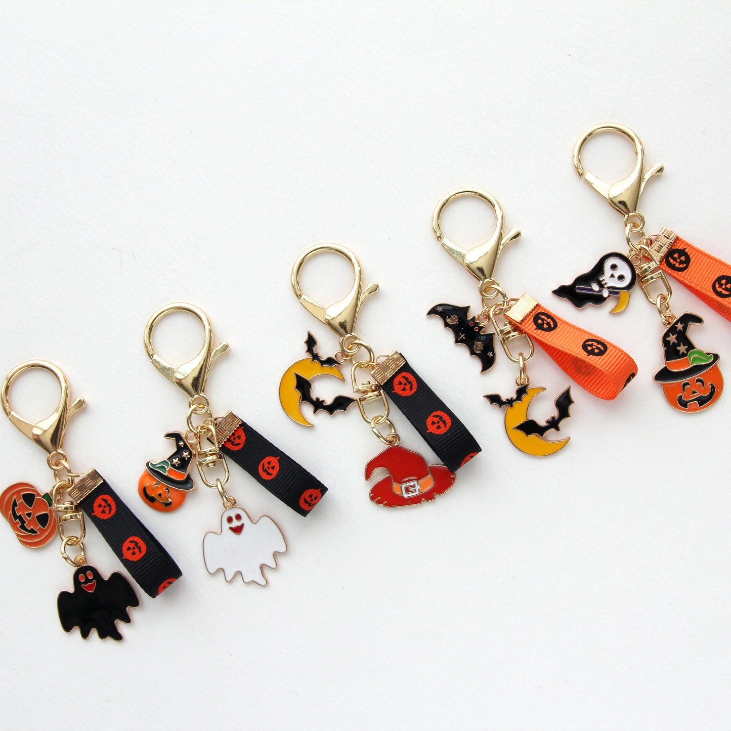 Halloween enamel charms 4/10/30pcs