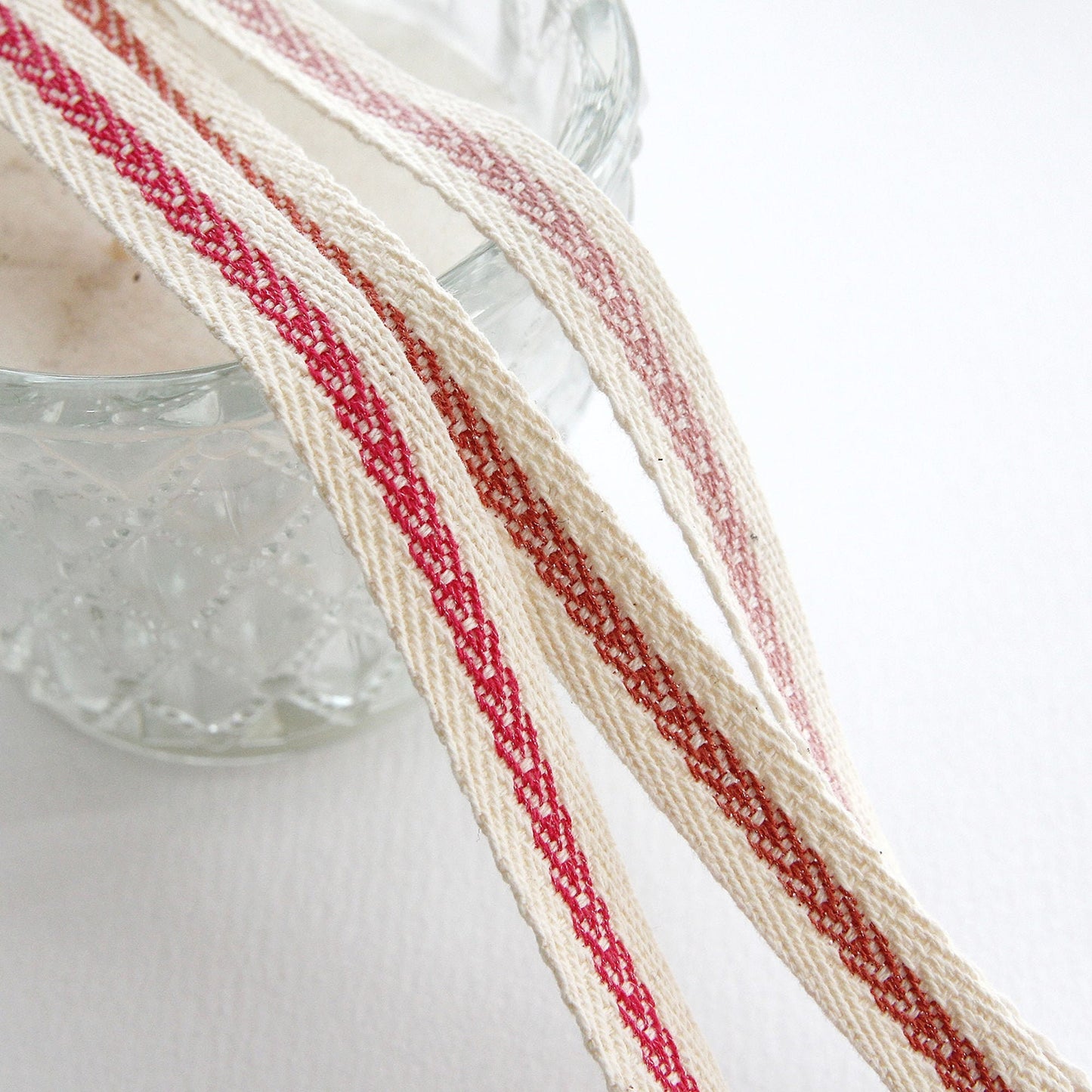 Centerline Stripe Ribbon 0.39inch (1cm) x 5/10/50Yards