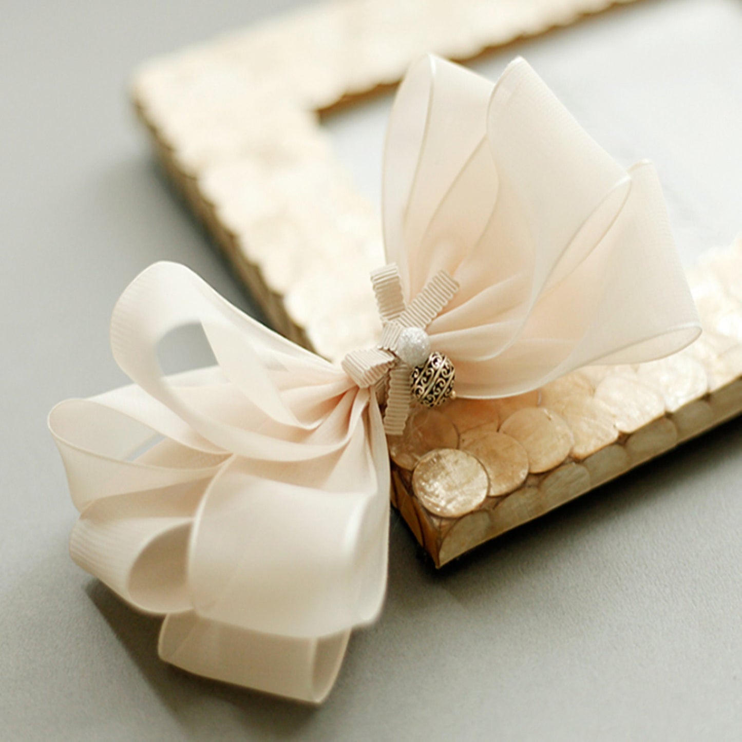 Charming Organdy Ribbon 1.53inch (3.9cm) x 5Yards