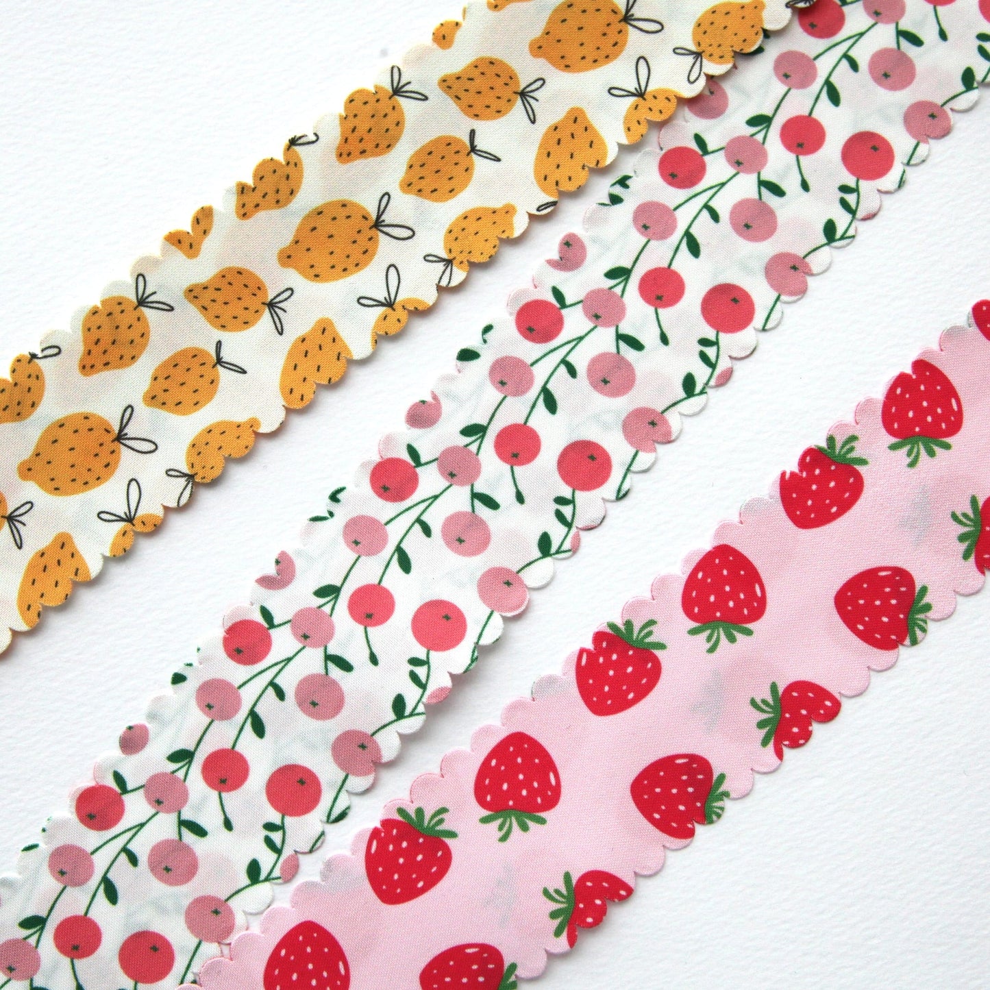 Fruit Wavy Ribbon 1.5inch (4cm) x 5Yards