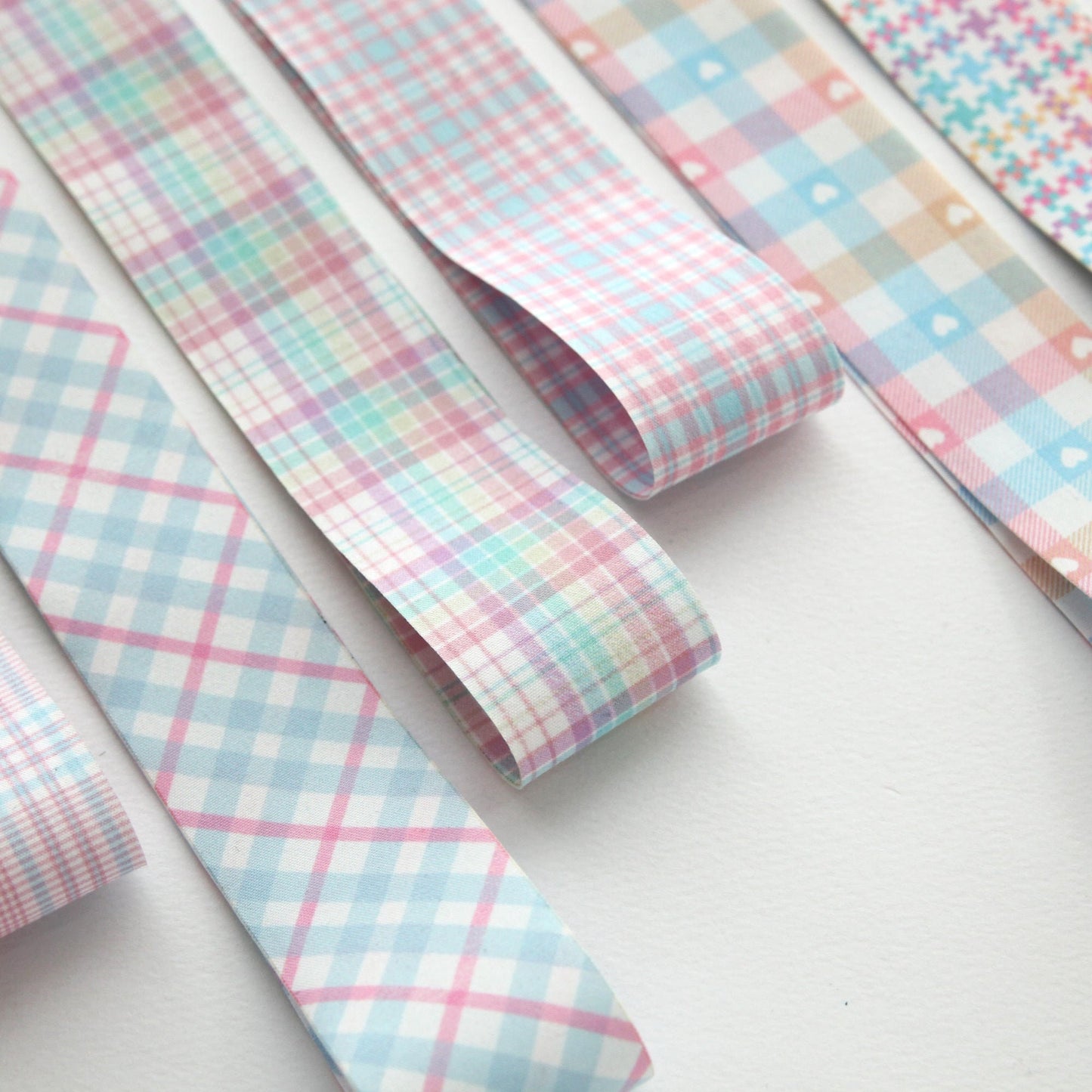 Ribbons in Pastel Colors 1.5 Inch(3.8cm) x 2/5/10Yards