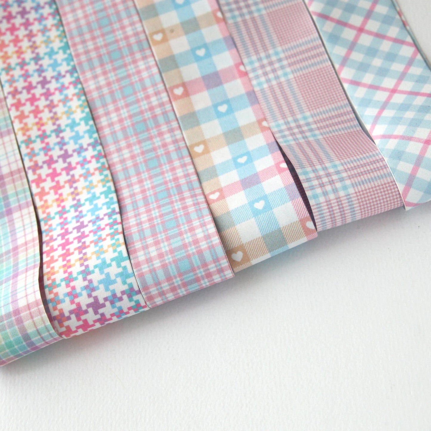Ribbons in Pastel Colors 1.5 Inch(3.8cm) x 2/5/10Yards
