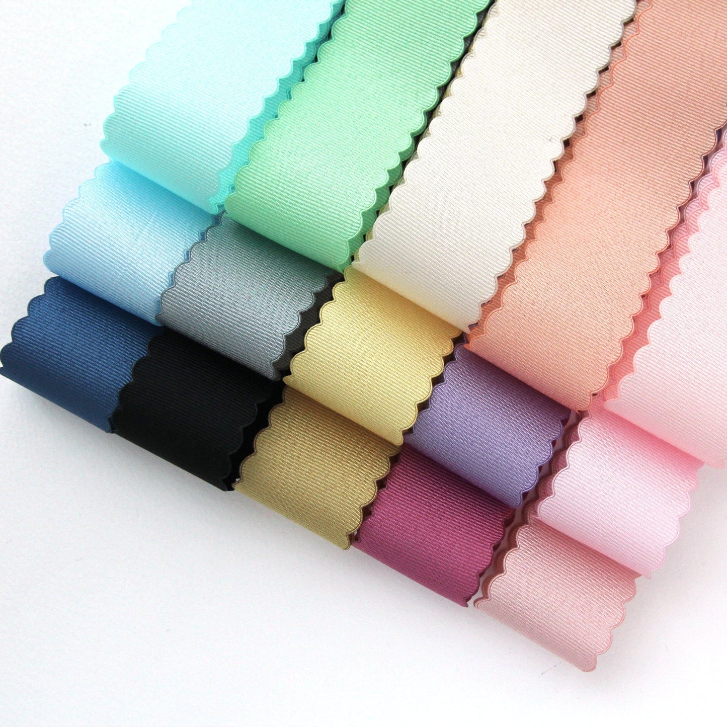 Wavy Edge Grosgrain Ribbon 1.41in 2/5Yards