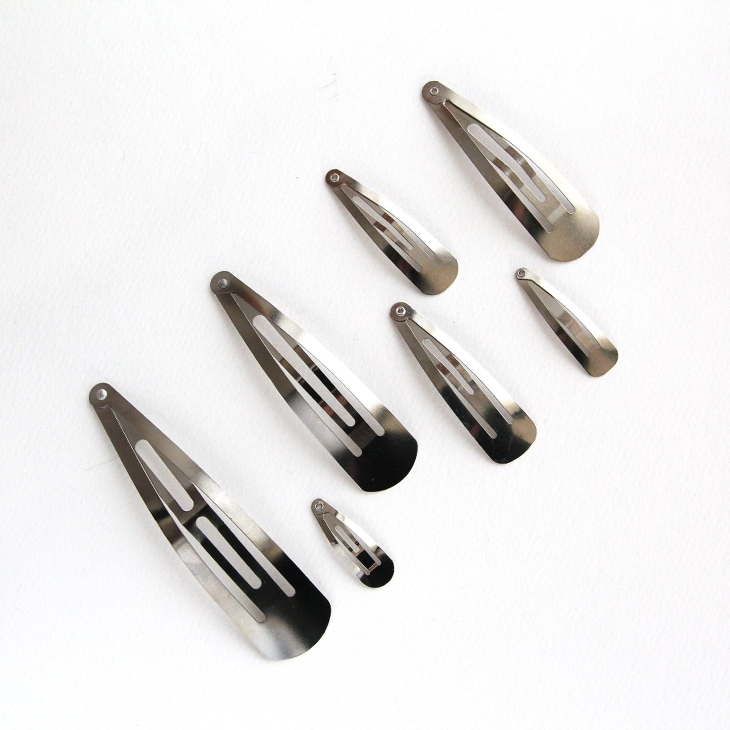Triangle Hair Snap Clips 10pcs