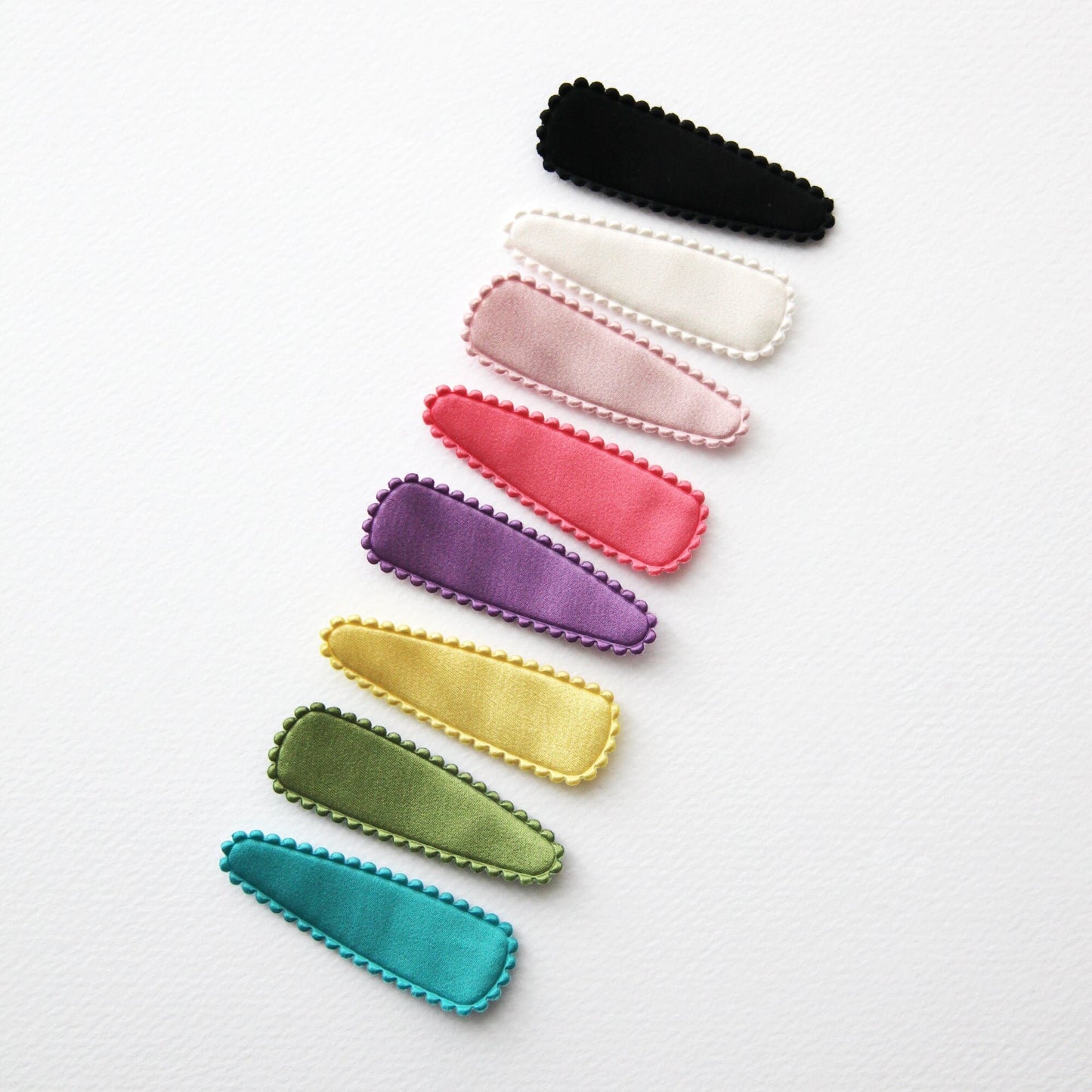 Matte Satin Snap Clip Covers 10pcs