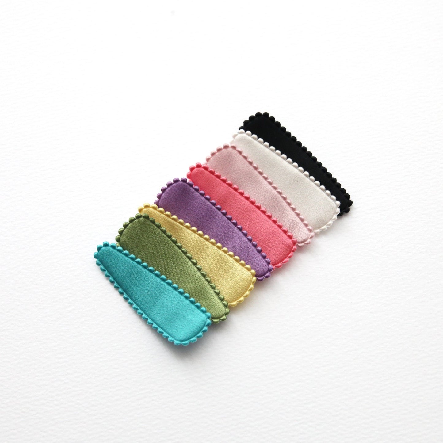 Matte Satin Snap Clip Covers 10pcs