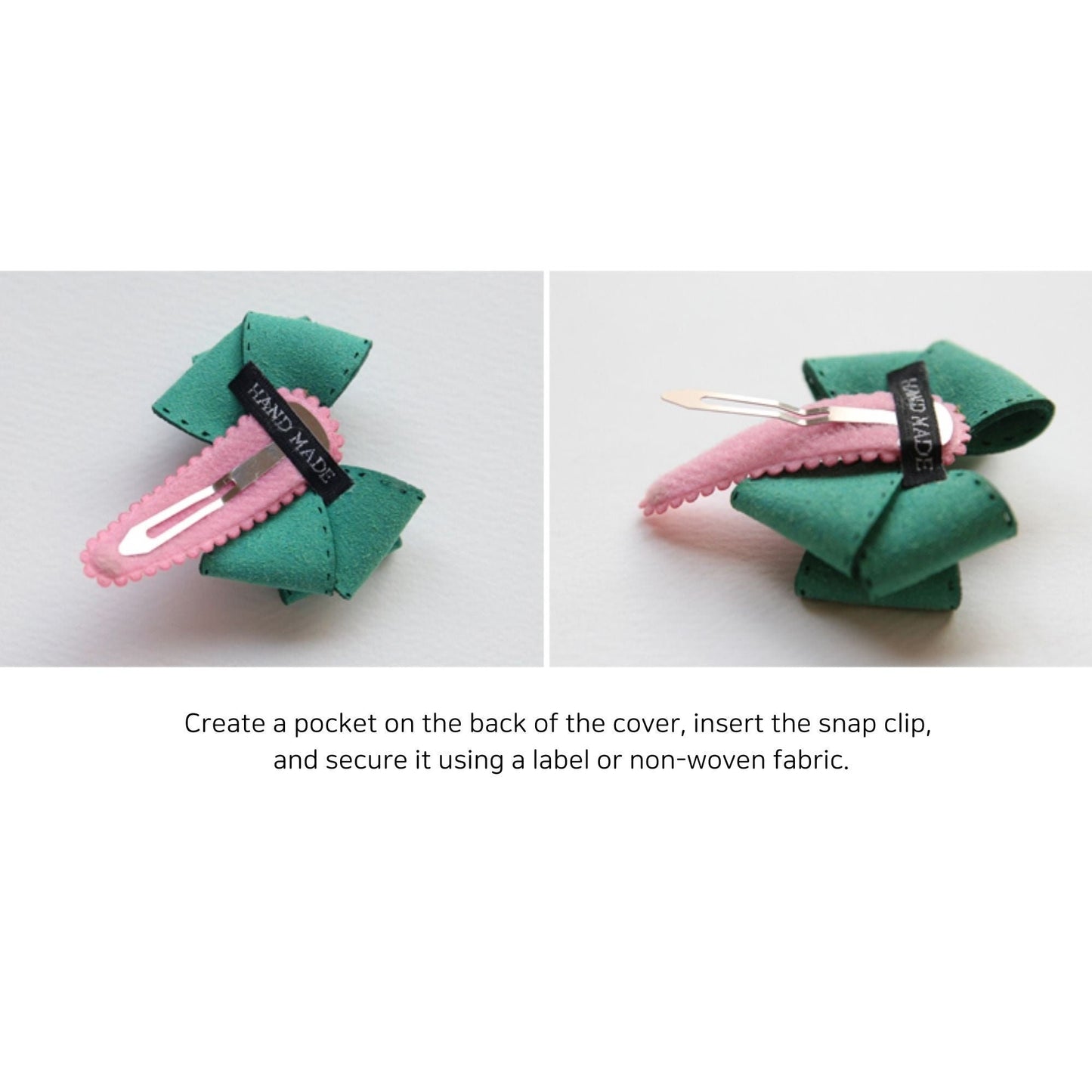 Matte Satin Snap Clip Covers 10pcs