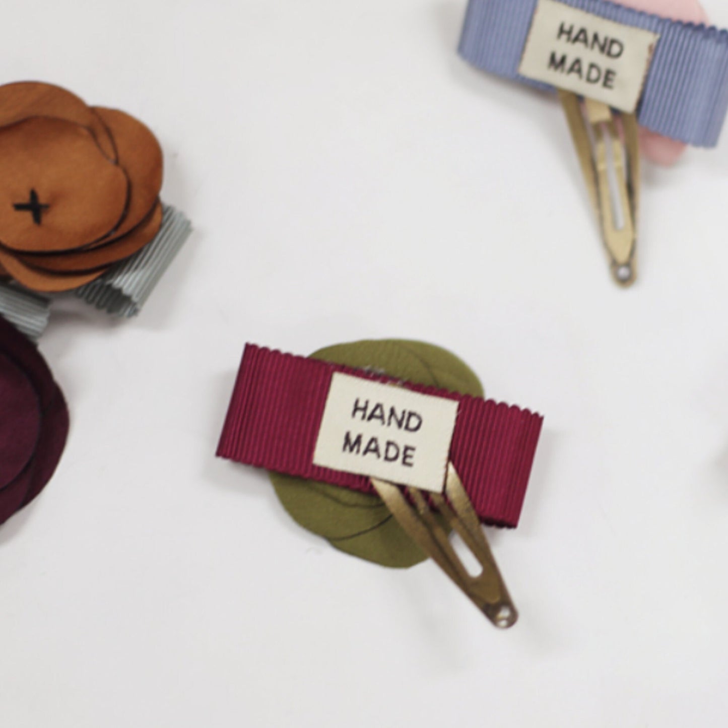 Accessory Handmade Labels 0.9in(2.3cm)x 0.62in(1.6cm) 50pcs