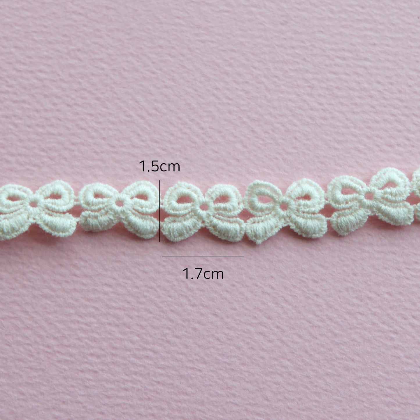 Cotton Ribbon Lace 2/5Yards