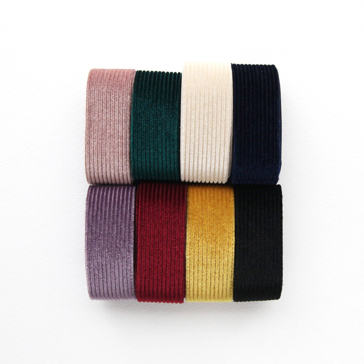 Velvet Grosgrain  Ribbon 0.98inch (2.5cm) x 2Yards