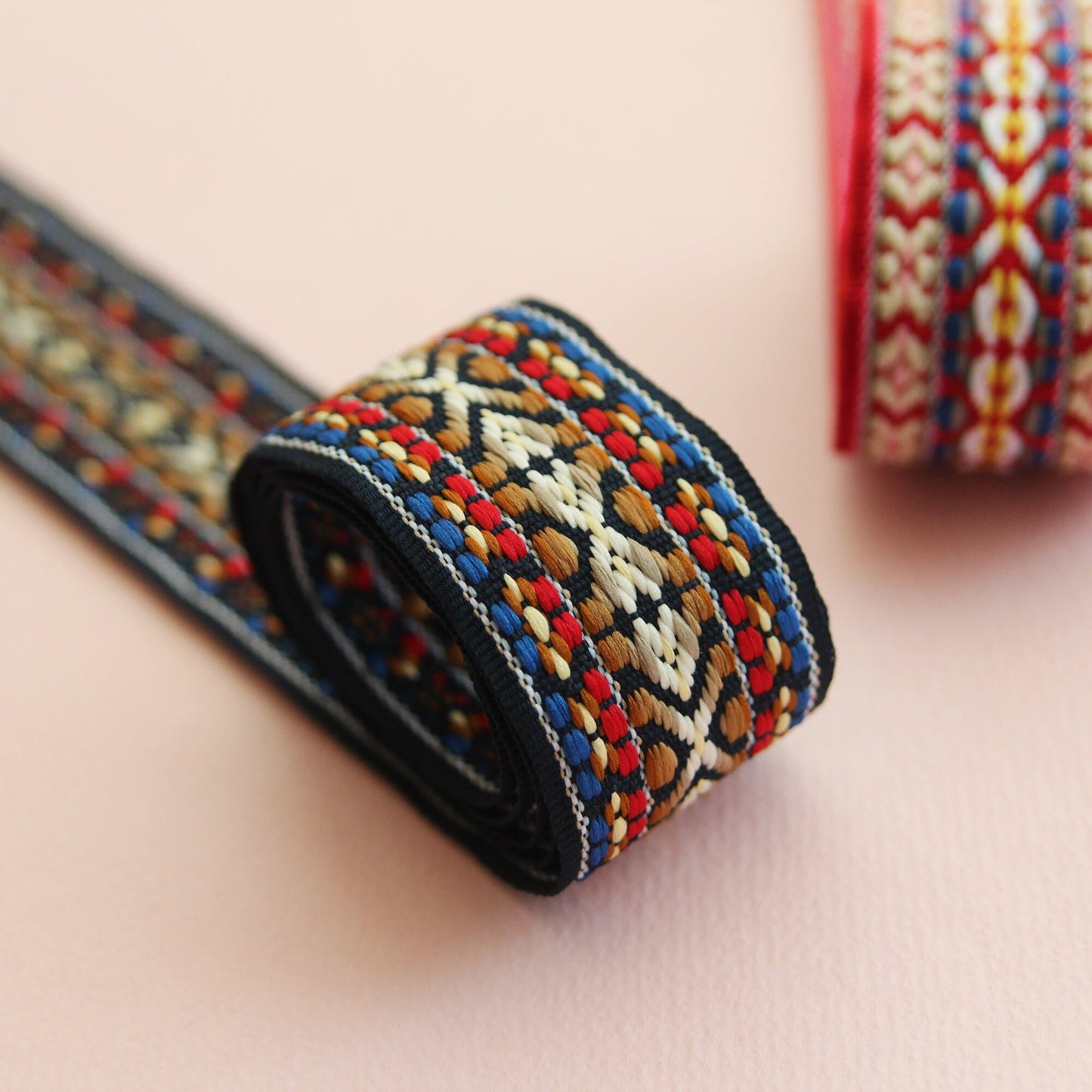 Aladdin Jacquard Ribbon Trim 1.53inch (3.9cm) x 2/5/10Yards