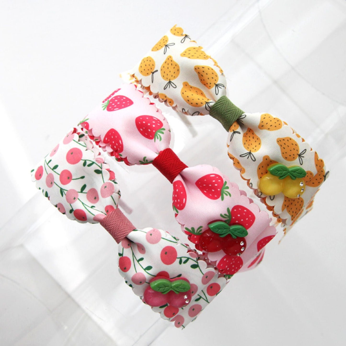 Fruit Wavy Ribbon 1.5inch (4cm) x 5Yards