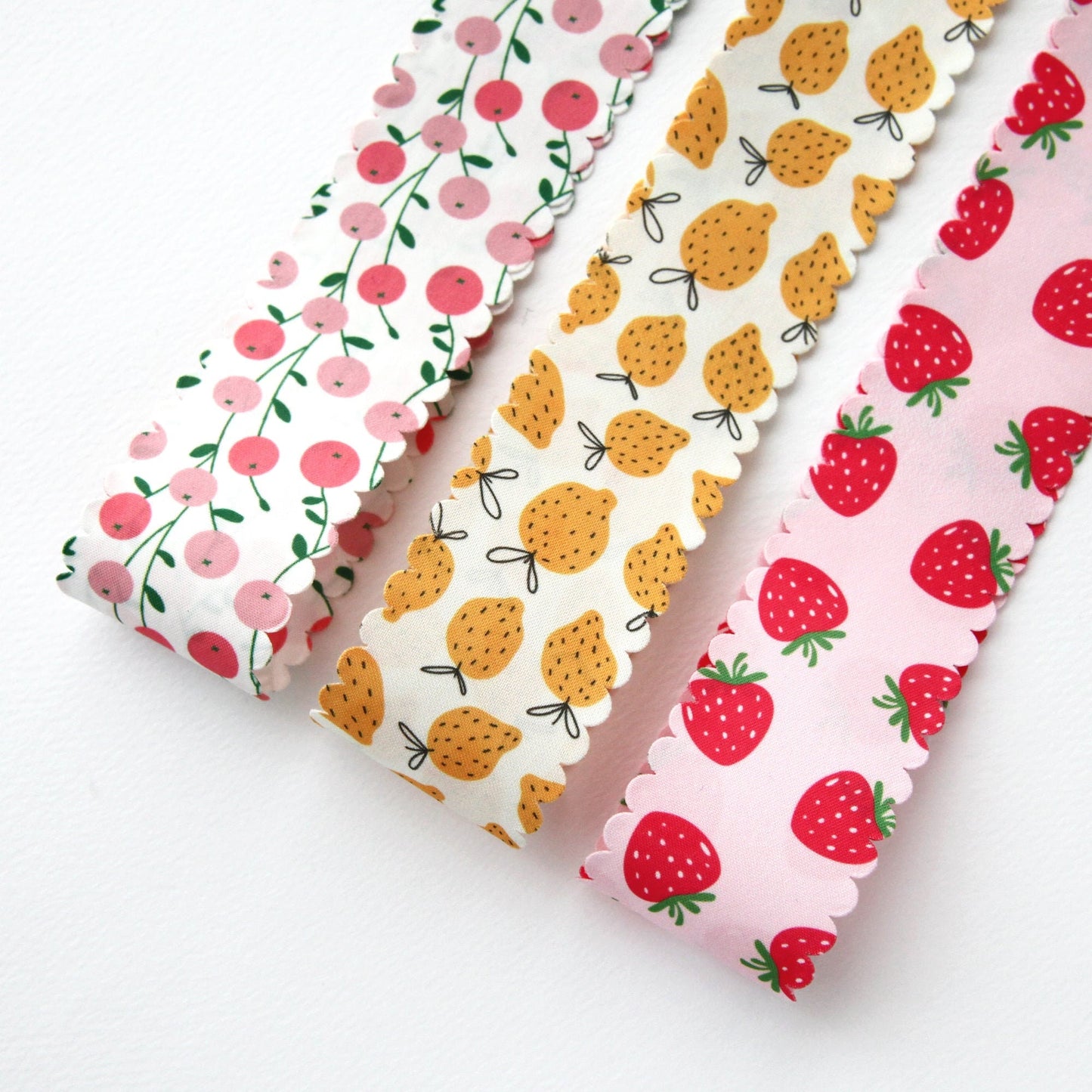 Fruit Wavy Ribbon 1.5inch (4cm) x 5Yards