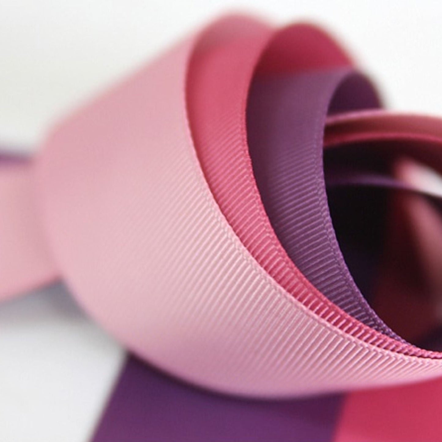 Low Saturation Color Grosgrain Ribbon 0.39inch(1cm),1.49inch(3.8cm) x 5Yards