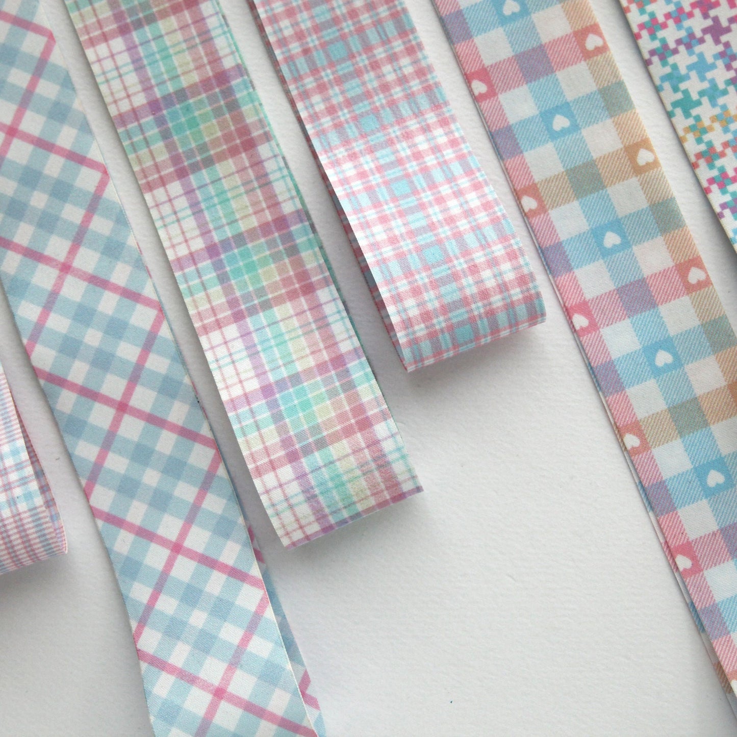 Ribbons in Pastel Colors 1.5 Inch(3.8cm) x 2/5/10Yards