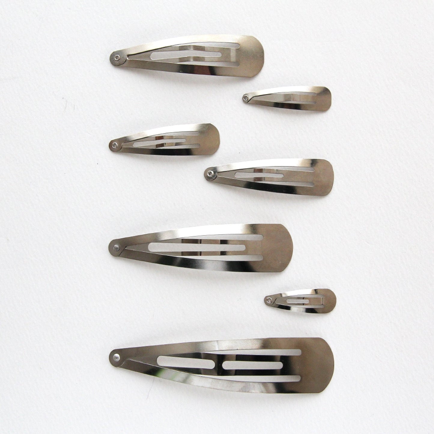 Triangle Hair Snap Clips 10pcs