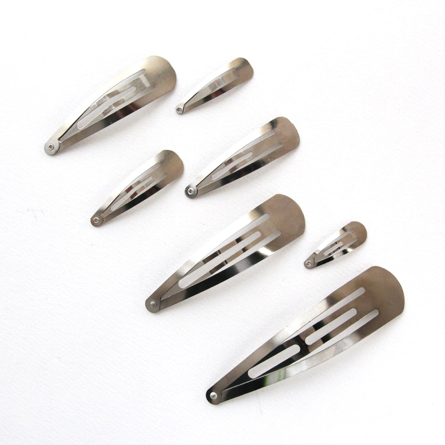 Triangle Hair Snap Clips 10pcs
