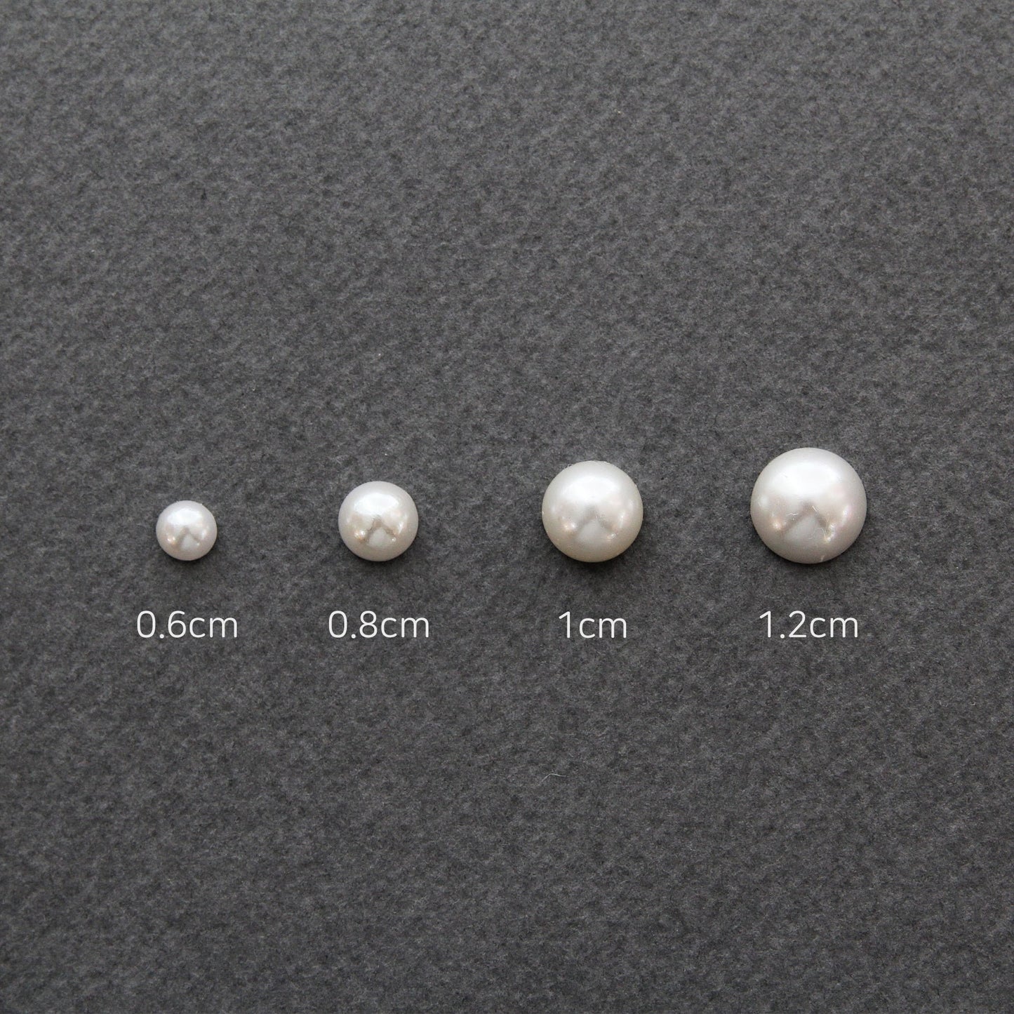 Flat Back Faux Pearl Embellishments 100pcs