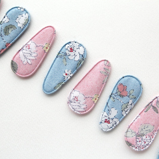Rose Hair Snap Clip Covers 4pcs