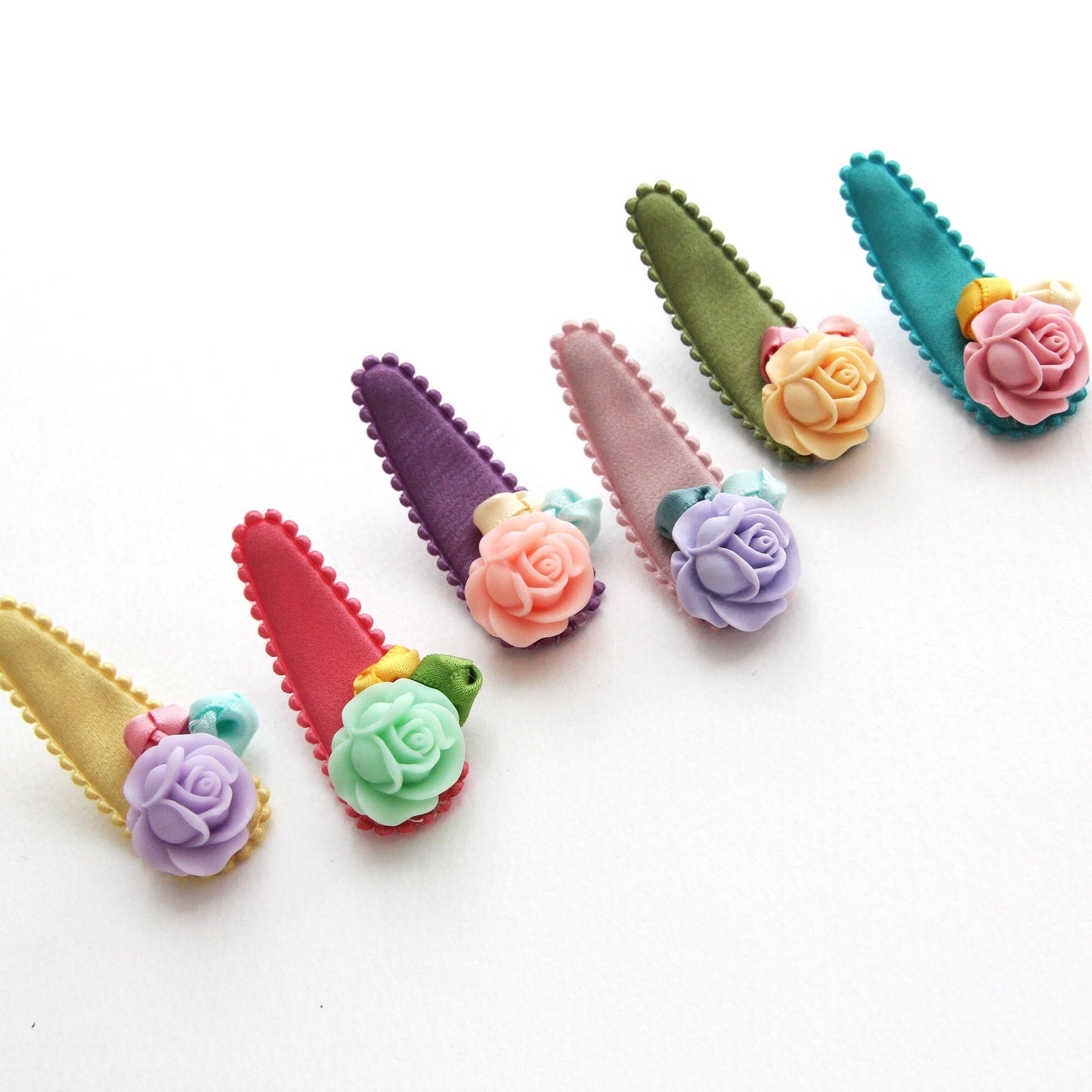 Matte Satin Snap Clip Covers 10pcs
