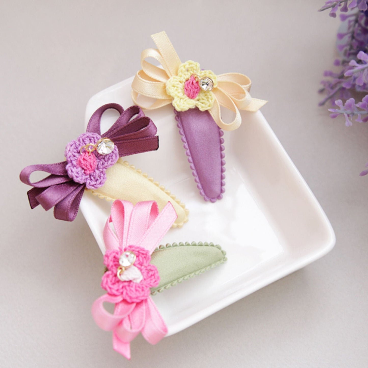Matte Satin Snap Clip Covers 10pcs