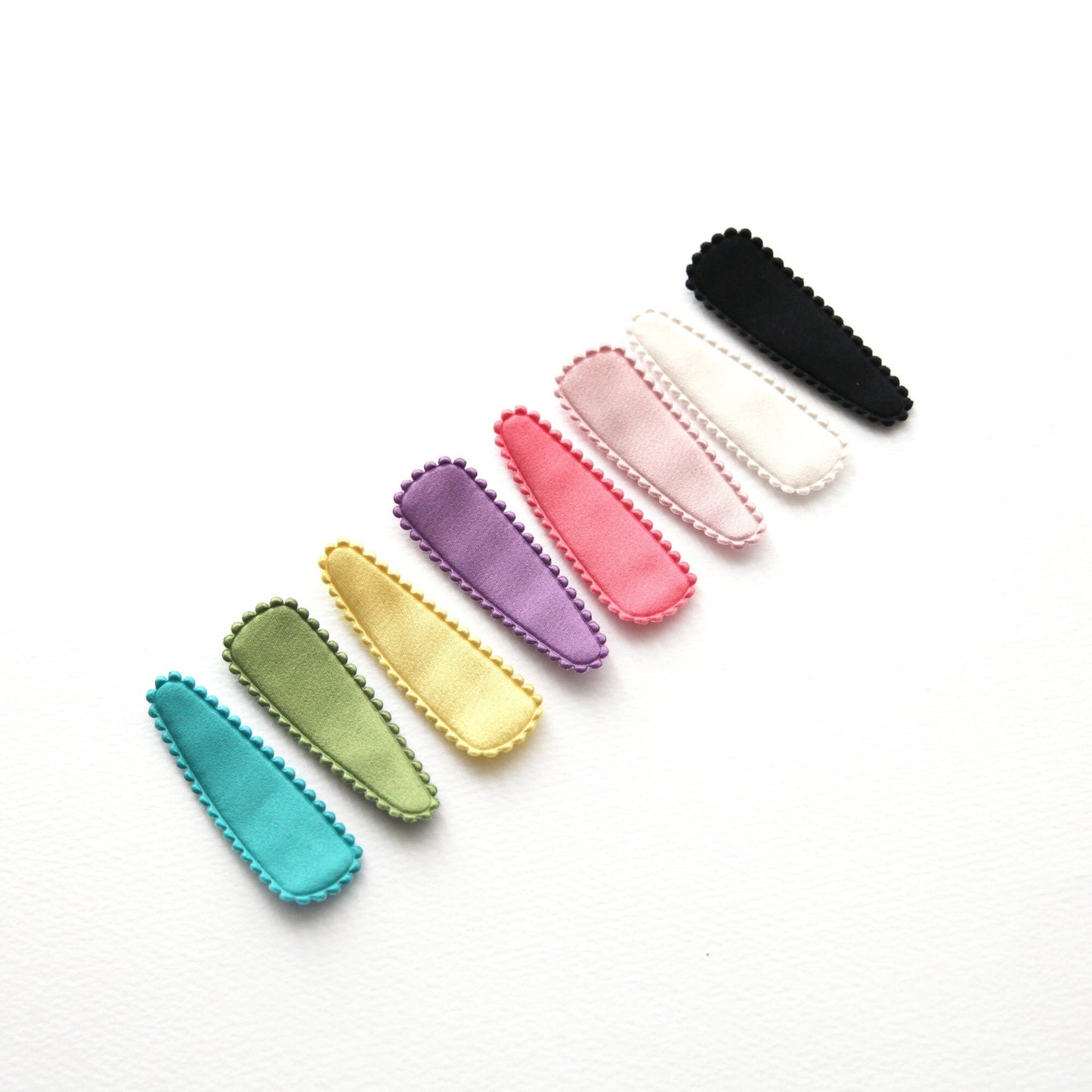 Matte Satin Snap Clip Covers 10pcs