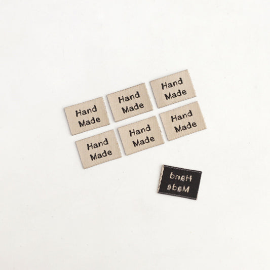 Accessory Handmade Labels 0.9in(2.3cm)x 0.62in(1.6cm) 50pcs