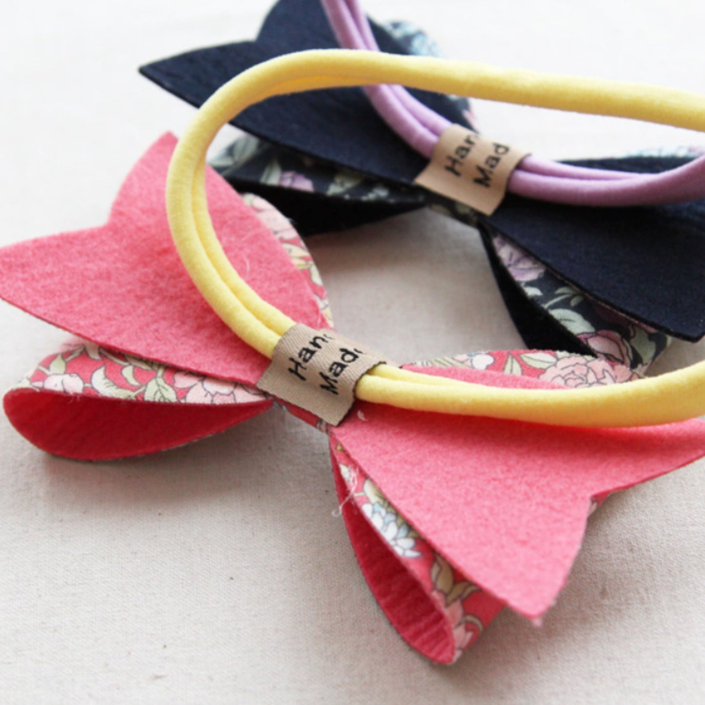 Accessory Handmade Labels 0.9in(2.3cm)x 0.62in(1.6cm) 50pcs