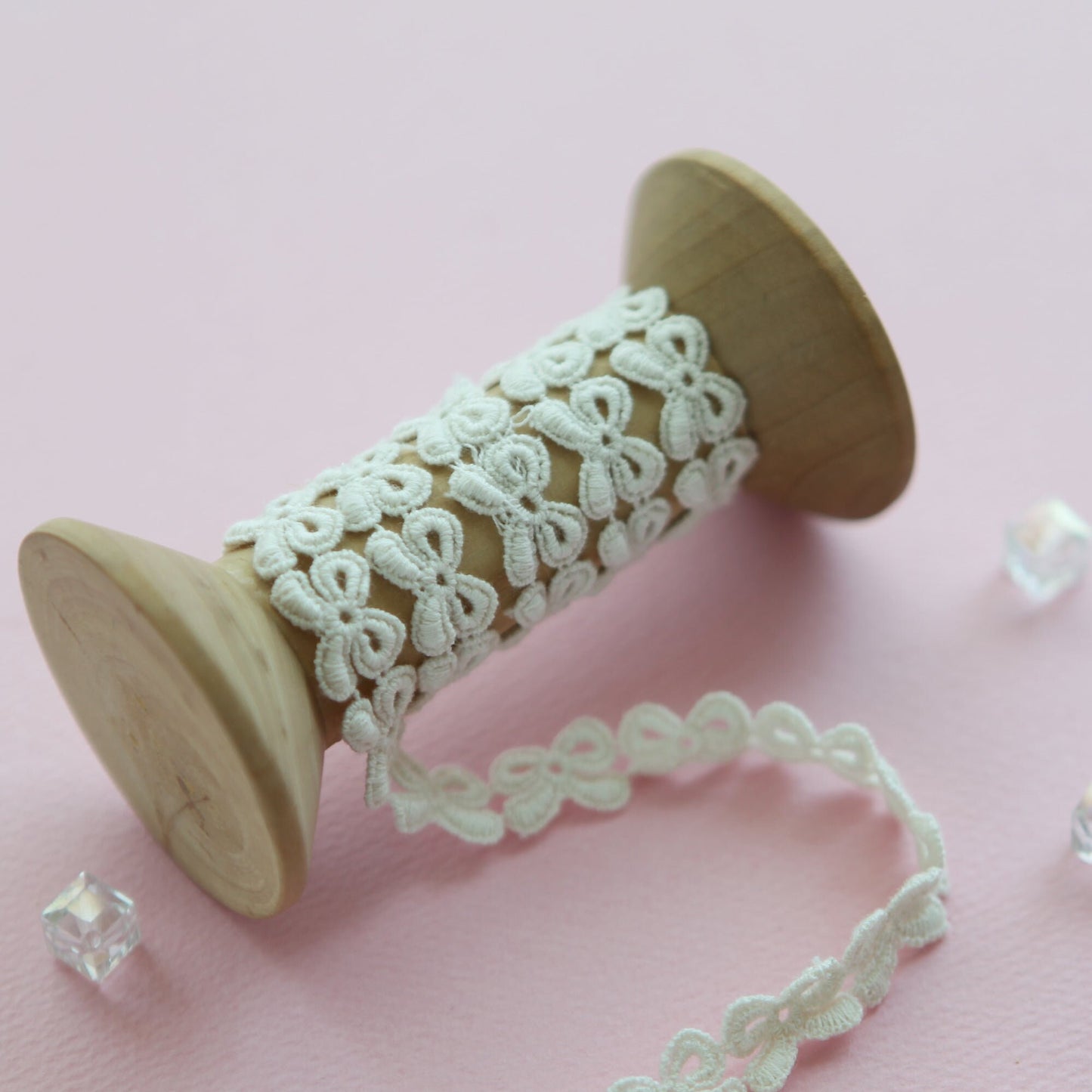 Cotton Ribbon Lace 2/5Yards