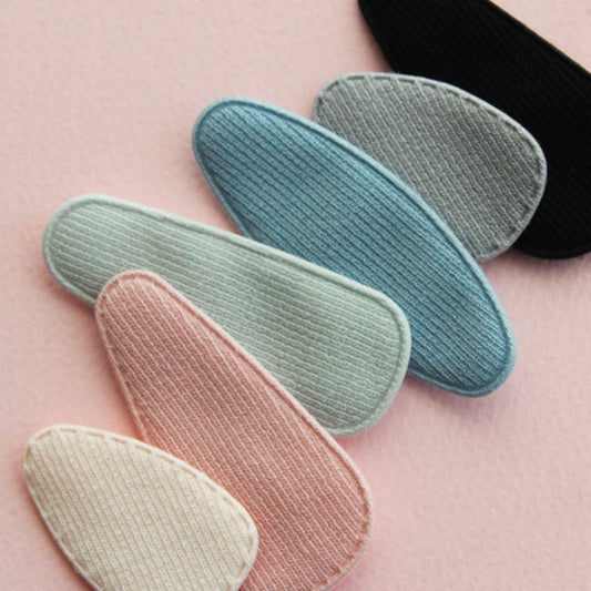 5pcs Solid Hair Snap Clip Covers[P244]