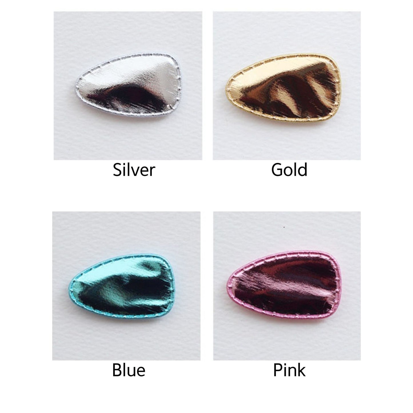 Toddler Shiny Mirror Snap Clip Covers 10pcs