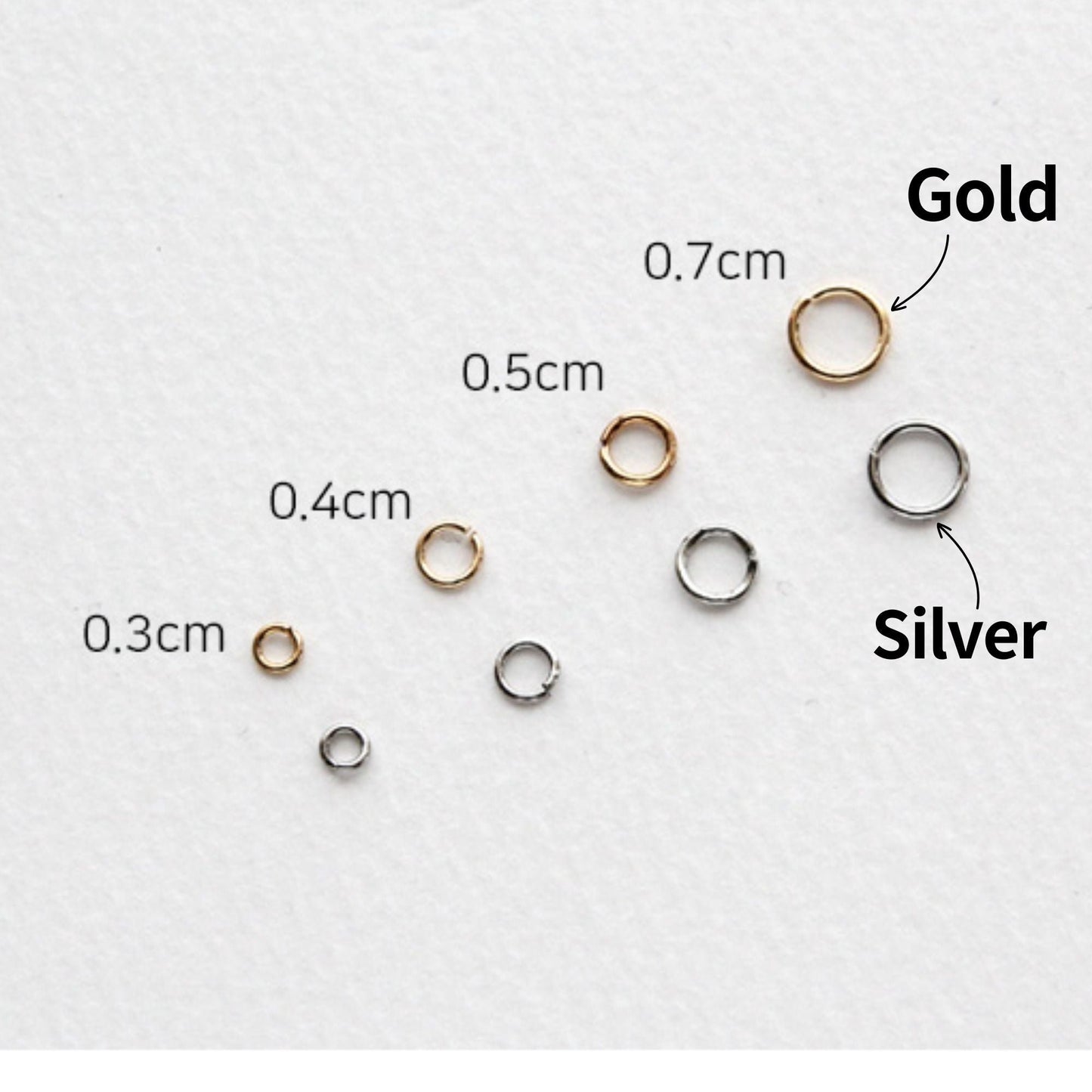 100pcs Jump Ring[F10]