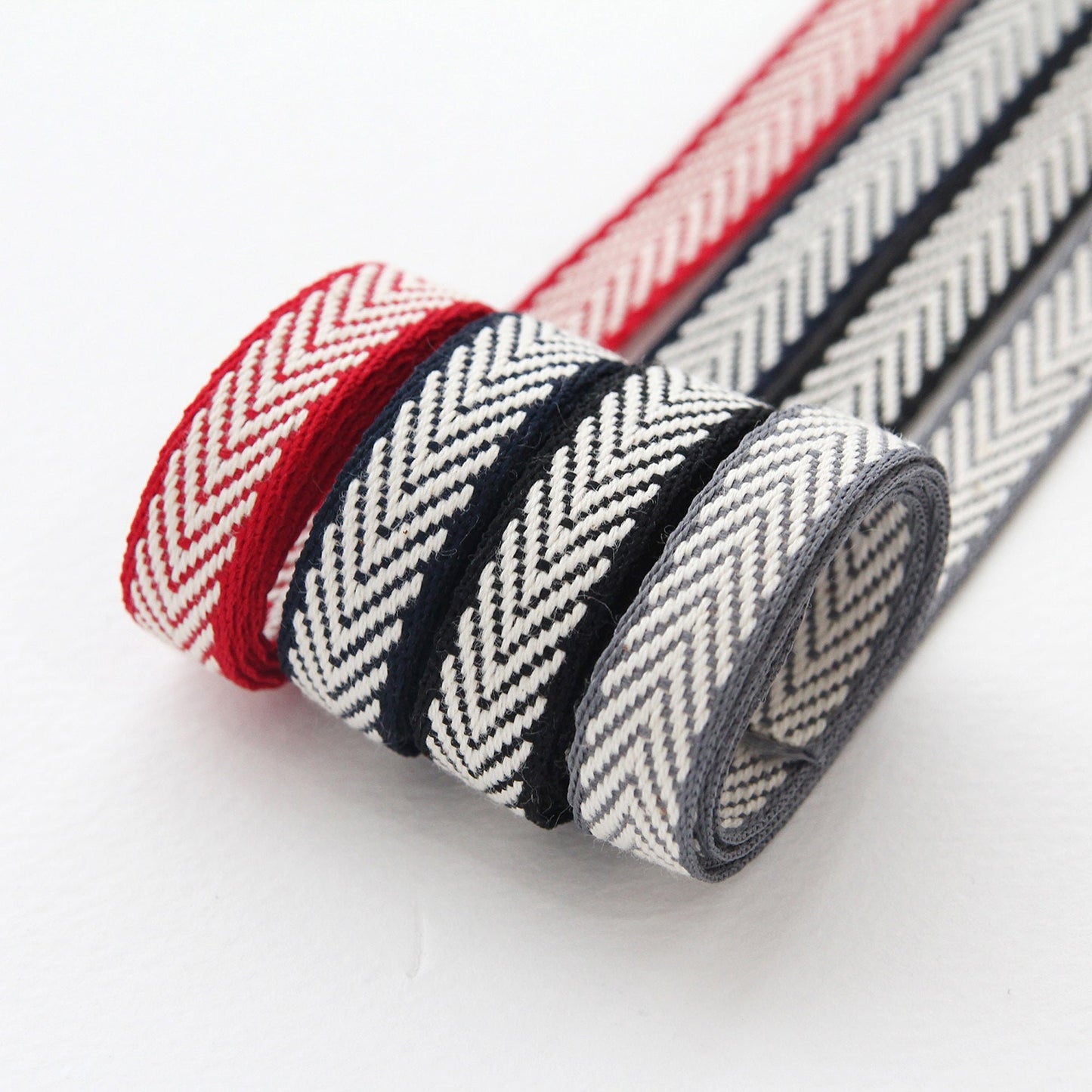 Arrow-Shaped Pattern  Woven Ribbon 0.39inch (1cm) x 5/10Yards