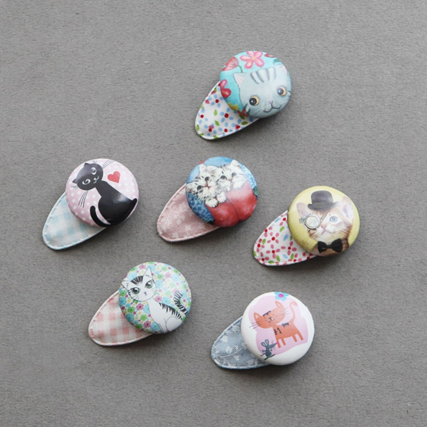 Toddler Hair Snap Clip Covers 5pcs
