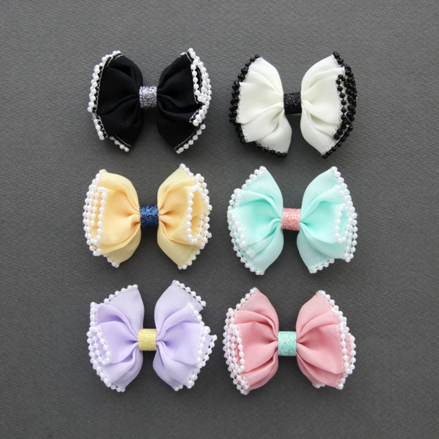 Pearl-Edged Organdy Ribbon 2/5/10Yard