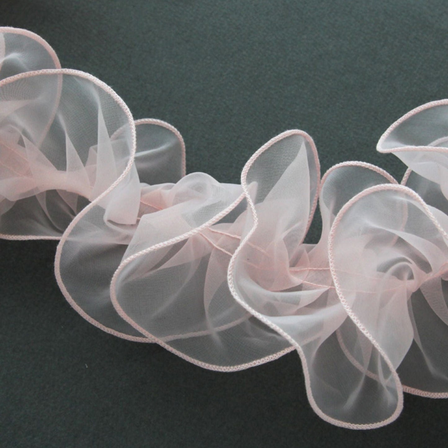 Pleated Edge Organdy Ribbon 2Yard