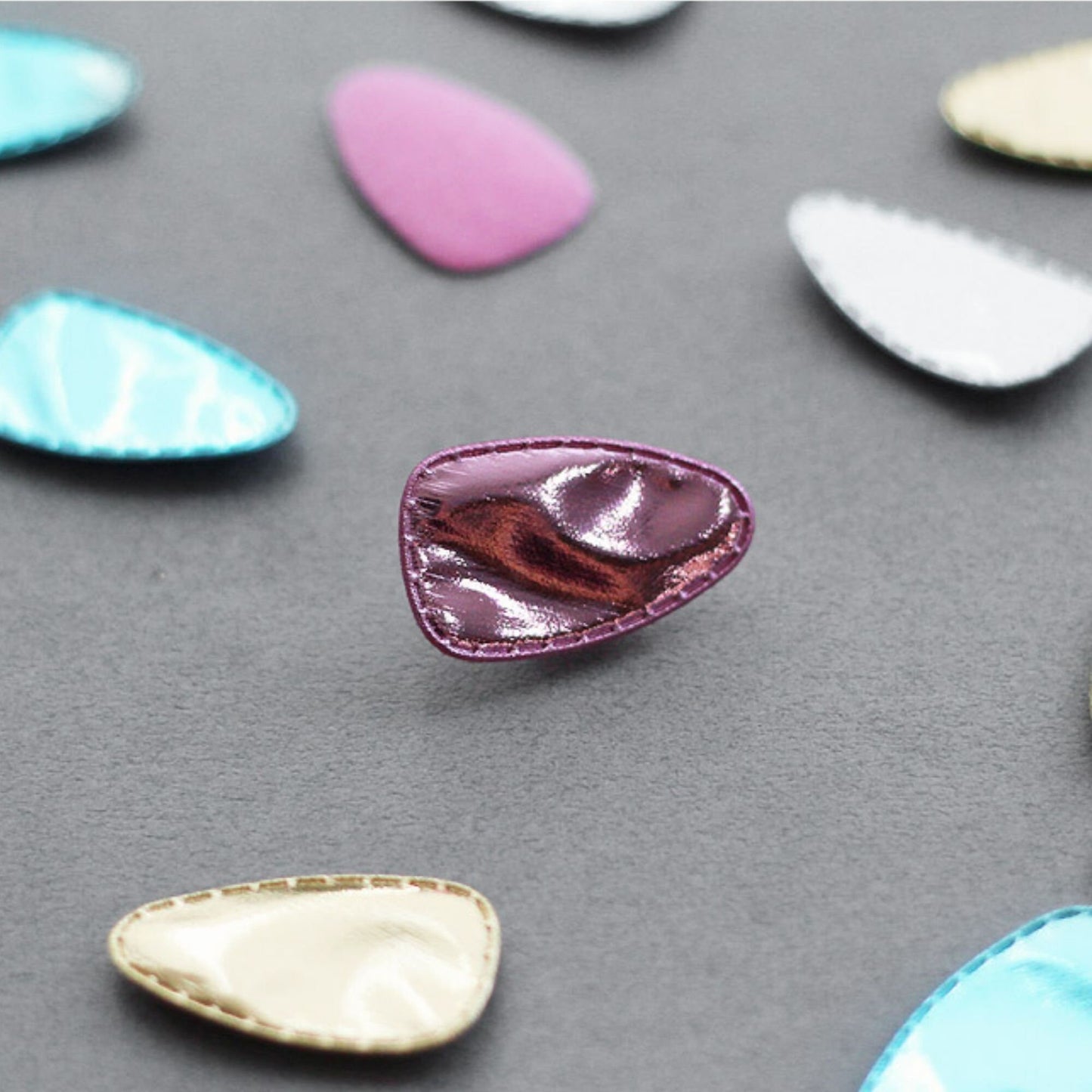 Toddler Shiny Mirror Snap Clip Covers 10pcs