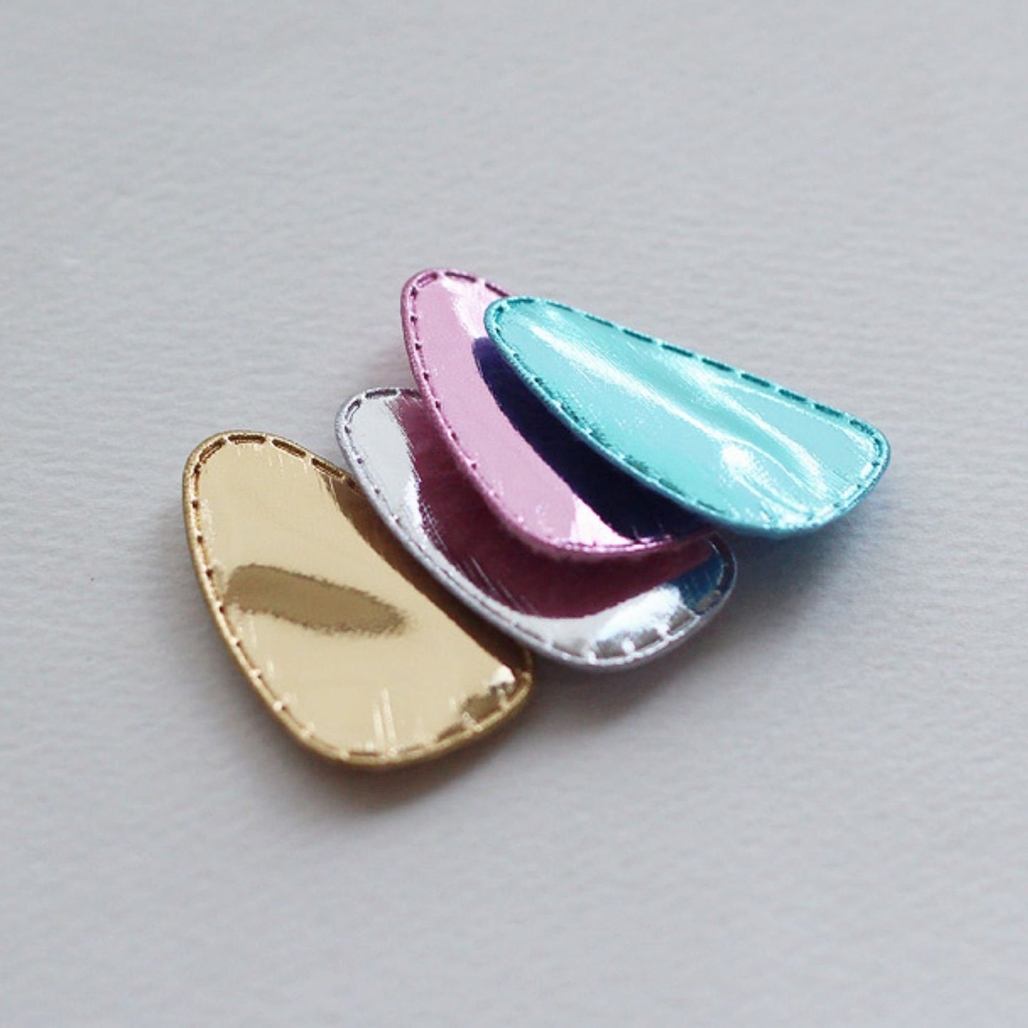 Toddler Shiny Mirror Snap Clip Covers 10pcs