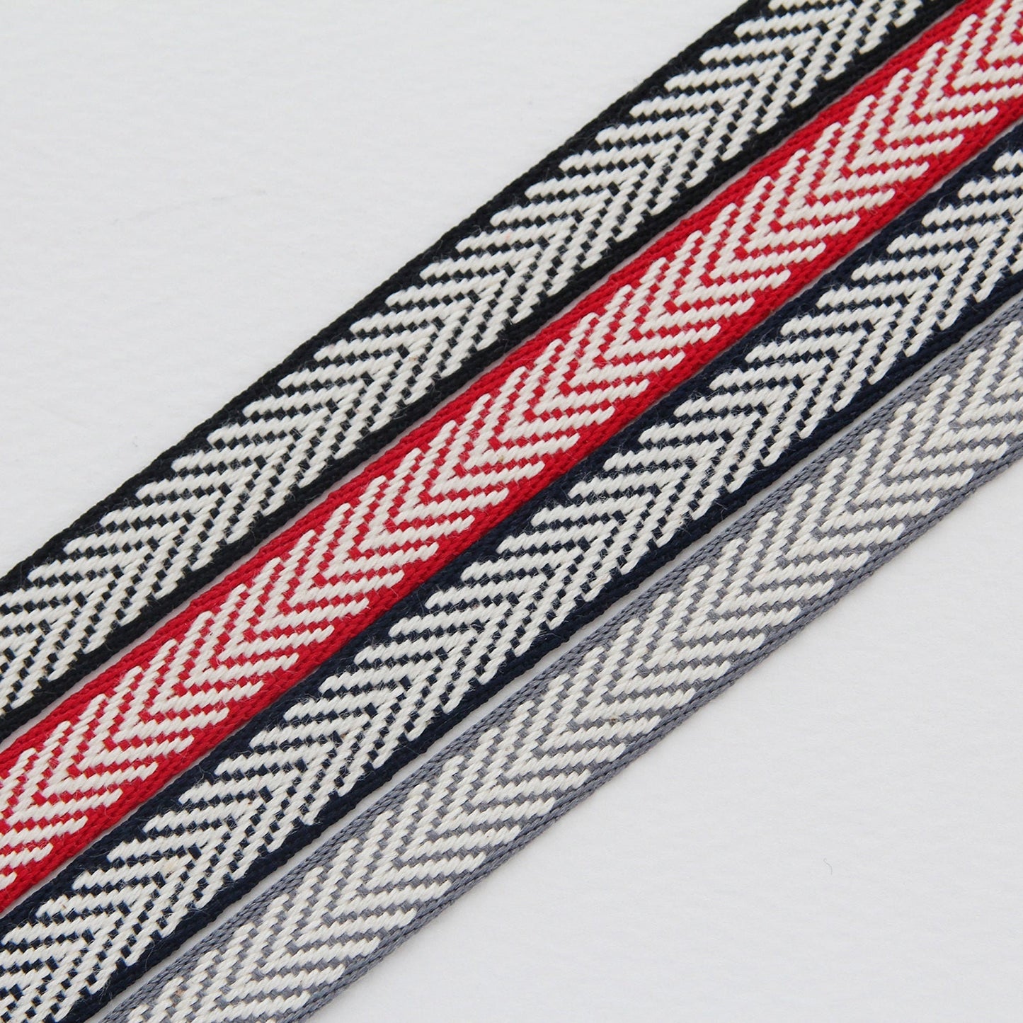 Arrow-Shaped Pattern  Woven Ribbon 0.39inch (1cm) x 5/10Yards