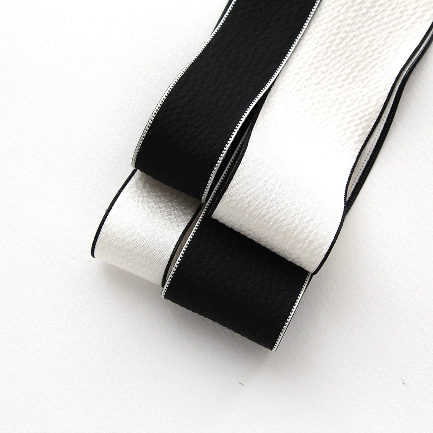 Embossed Fabric Ribbon 1/1.57inch (2.5cm/4cm)x 5Yard