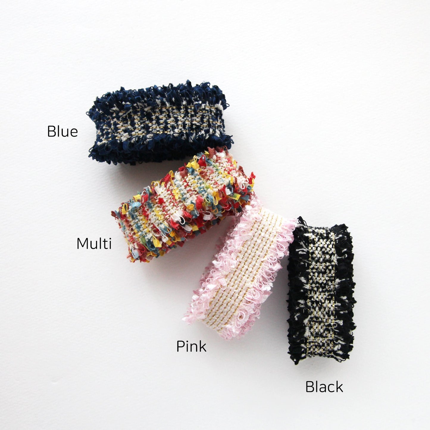 Tweed Ribbon Trim 1.2inch (3cm)x 5Yards